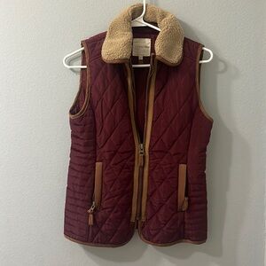 Maroon Vest
